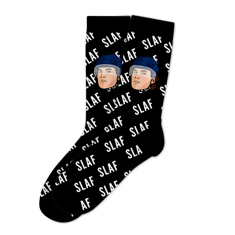 Juraj Slafkovsky Black All Over Edition Socks