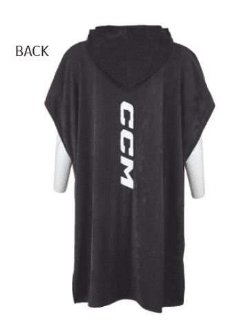 ACC Handtuch CCM Changing Towel Poncho SR schwarz – Bild 2